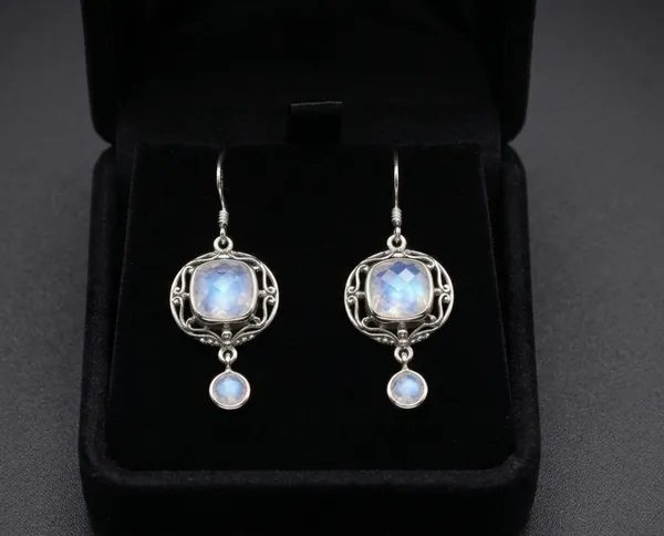 925_Sterling_Silver_Rainbow_Moonstone_Dangle_Earrings_for_Women_–_Cushion_Cut_Blue_Flash_Gemstone_Drop_Earrings,_Vintage_Filigree_Handmade_Jewelry