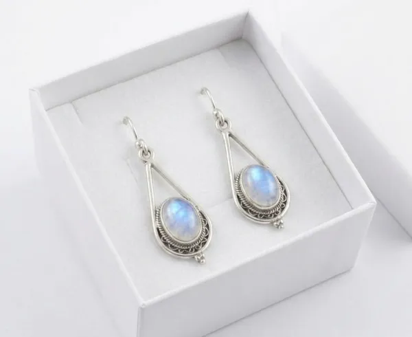 925_Sterling_Silver_Rainbow_Moonstone_Teardrop_Earrings_for_Women_–_Handmade_Vintage_Moonstone_Dangle_Earrings,_Boho_Oval_Gemstone_Drop_Jewelry