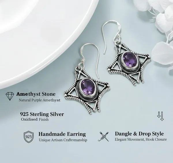 Natural_Amethyst_Gemstone_Handmade_Premium_Earring_For_Women