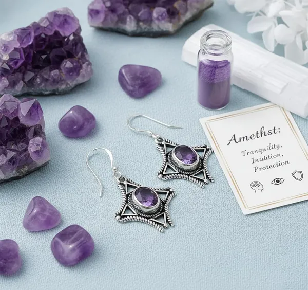 Natural_Amethyst_Gemstone_Handmade_Premium_Earring_For_Women