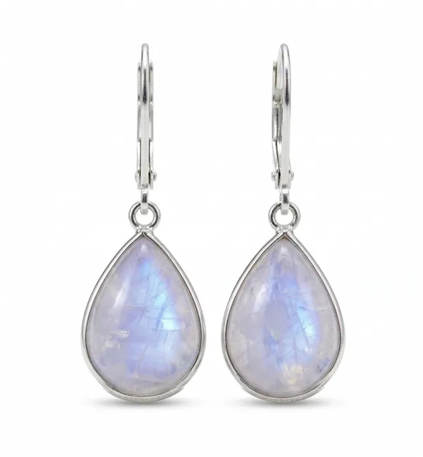 Handcrafted_Rainbow_Moonstone_Earrings_for_Women,_925_Sterling_Silver_Pear_Cut_Moonstone_Drop_Earrings,_Genuine_Blue_Flash_Gemstone_Leverback_Earrings,_Artisan_Jewelry