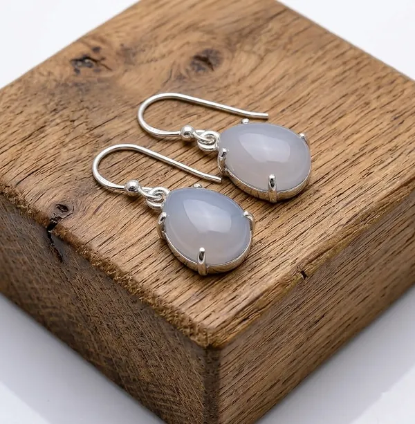 JUS_925_Sterling_Silver_Moonstone_Dangle_Earrings_for_Women_Oval_Cabochon_Natural_Gemstone_Drop_Earrings_Handmade_Minimalist_Artisan_Silver_Everyday_Fashion_June_Birthstone_Jewelry