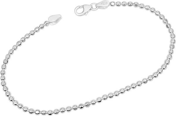 JUS_925_Sterling_Silver_Ball_Bead_Chain_Bracelet_for_Women_&_Men_Minimalist_Polished_Bead_Link_Bracelet_Durable_Lobster_Clasp_Lightweight_Everyday_Jewelry_8_Inch