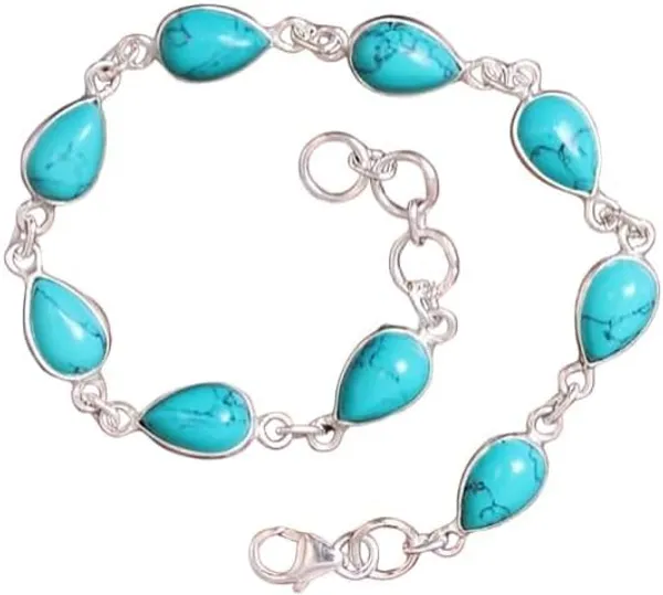 Natural_Turquoise_Blue_Handmade_Gemstone_Silver_Premium_Bracelet_For_Women