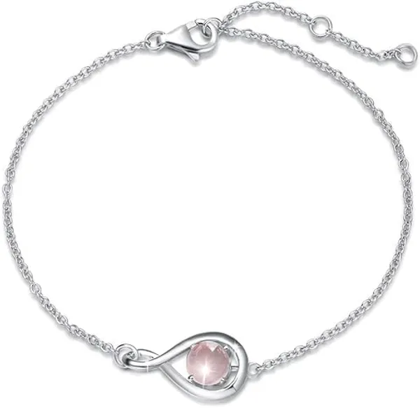 Rose_Quartz_Bracelet_925_Sterling_Silver_–_Minimalist_Bezel_Set_Pink_Gemstone_Chain_Bracelet,_Adjustable_7–8_Inch,_Dainty_Fine_Jewelry