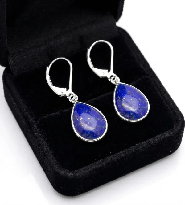 Lapis_Lazuli_Teardrop_Dangle_Earrings_in_925_Sterling_Silver_Natural_Blue_Gemstone_Leverback_Drop_Earrings_for_Women_Elegant_Handmade_Statement_Jewelry_Gift