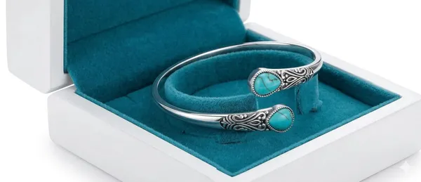 Natural_Turquoise_Gemstone_Handmade_Bracelet_Sterling_Silver_Jewelry_For_Women
