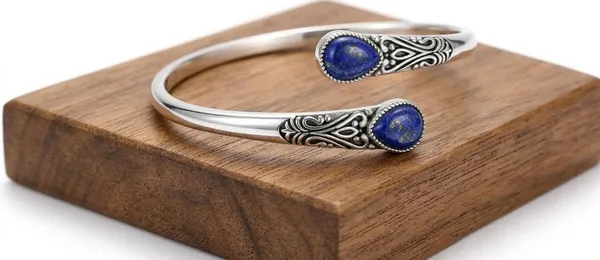 JEWEL_UP_BY_SARITA_Lapis_Lazuli_Stone_Open_Cuff_Bracelet_for_Women_Vintage_Boho_Silver_Plated_Adjustable_Bangle_Bracelet_with_Natural_Gemstone_Handmade_Statement_Jewelry