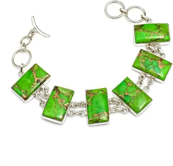 Green_And_Silver_Premium_Bracelet_For_Women