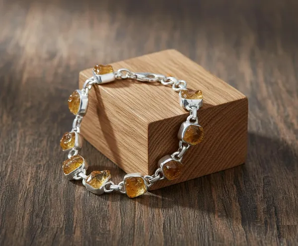 Natural_Citrine_Gemstone__Premium_Bracelet_For_Women