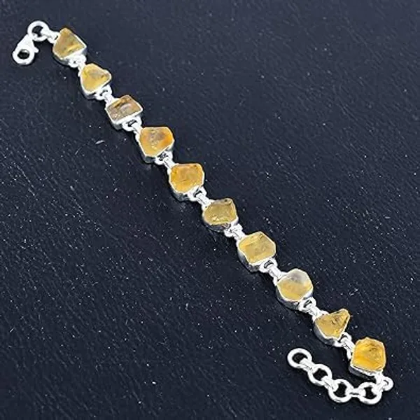 Natural_Citrine_Gemstone__Premium_Bracelet_For_Women