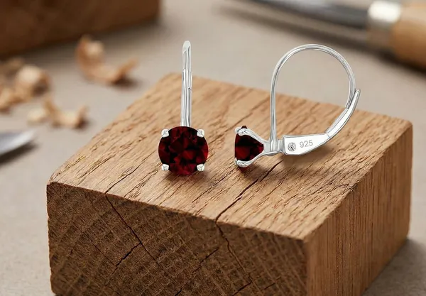 Garnet_Leverback_Earrings_for_Women_–_Round_Cut_Natural_Red_Garnet_Dangle_Earrings_Handmade_Fine_Gemstone_Drop_Earrings