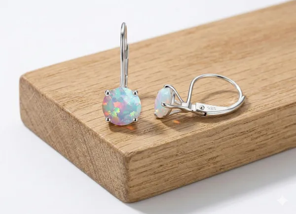 Opal_Created_Earrings_for_Women_Oval_Fire_Opal_Dangle_Drop_Earrings_Prong_Set_Leverback_Earrings_October_Birthstone_Jewelry