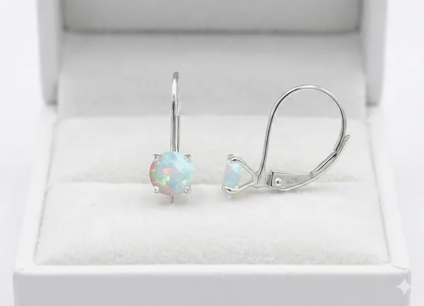 Opal_Created_Earrings_for_Women_Oval_Fire_Opal_Dangle_Drop_Earrings_Prong_Set_Leverback_Earrings_October_Birthstone_Jewelry