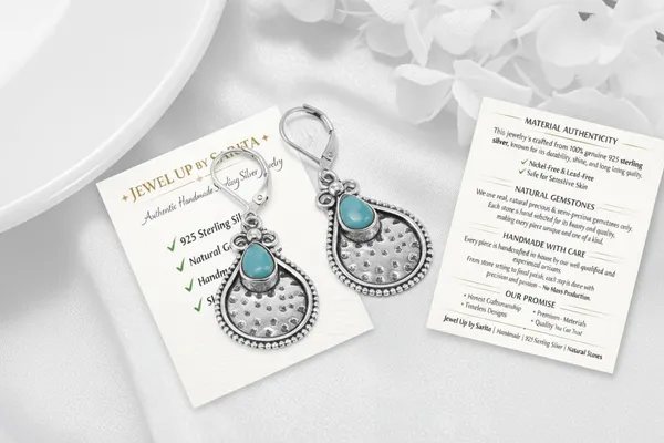 Turquoise_Silver_Premium_Earring_For_Women