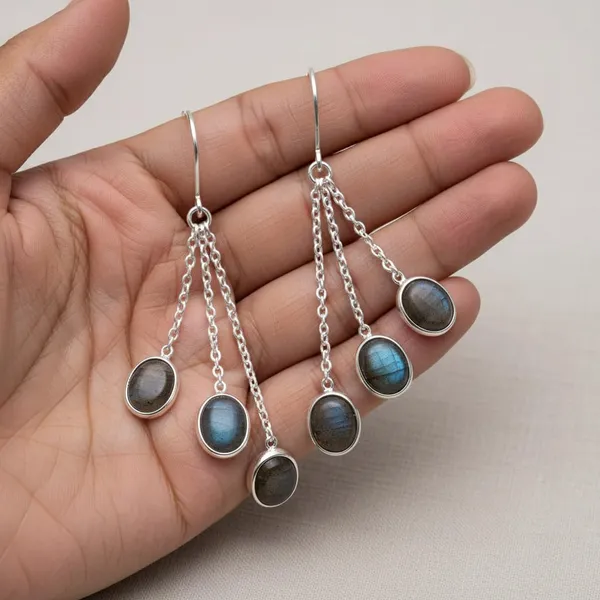 Labradorite_Chain_Drop_Earrings_for_Women_Natural_Oval_Gemstone_Dangle_Earrings,_Handmade_Leverback_Jewelry_for_Her