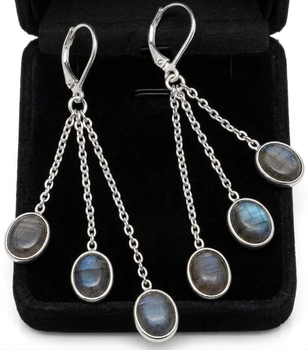 Labradorite_Chain_Drop_Earrings_for_Women_Natural_Oval_Gemstone_Dangle_Earrings,_Handmade_Leverback_Jewelry_for_Her