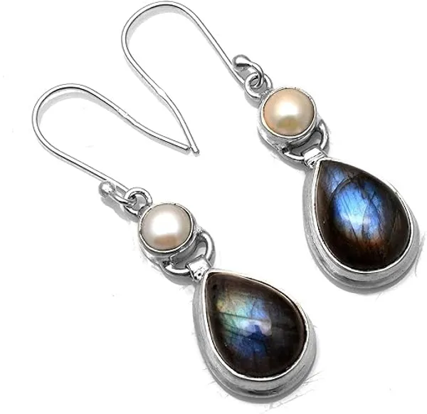 Green_Silver_Premium_Earring_For_Women