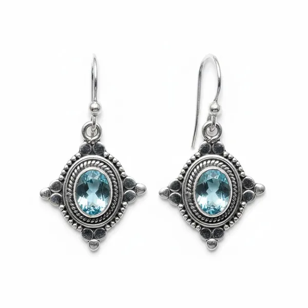 Blue_And_Silver_Premium_Earring_For_Women
