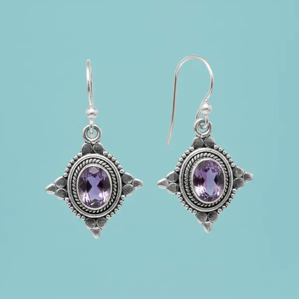 Purple_And_Silver_Premium_Earring_For_Women