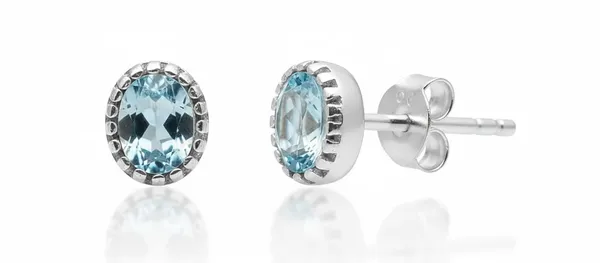 JUS_925_Sterling_Silver_Blue_Topaz_Stud_Earrings_for_Women_Oval_6x4_mm_Genuine_Blue_Topaz_Gemstone,_Handmade_Minimalist_Everyday_Jewelry