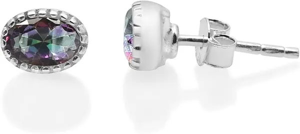 Mystic_Topaz_Stud_Earrings_for_Women_–_925_Sterling_Silver_Halo_Setting,_Rainbow_Fire_Gemstone_Push_Back,_Handmade_Fine_Jewelry