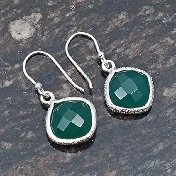 Green_And_Silver_Premium_Earring_For_Women