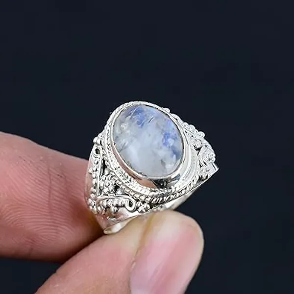 Silver_Premium_Gemstone_Ring_For_Women