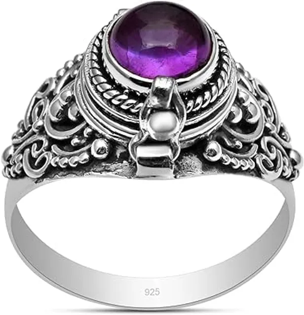 Silver_Premium__Gemstone_Ring_For_Women