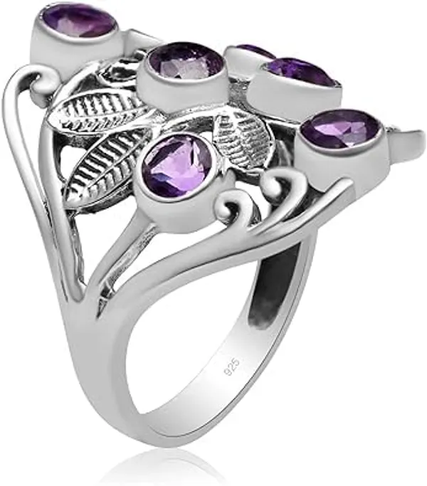 Amethyst_Silver_Premium__Gemstone_Ring_For_Women