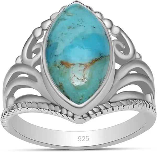 JEWEL_UP_BY_SARITA_Natural_Turquoise_Marquise_Ring_925_Sterling_Silver_Handmade_Artisan_Boho_Ring_for_Women_Vintage_Statement_Gemstone_Jewelry_for_Her