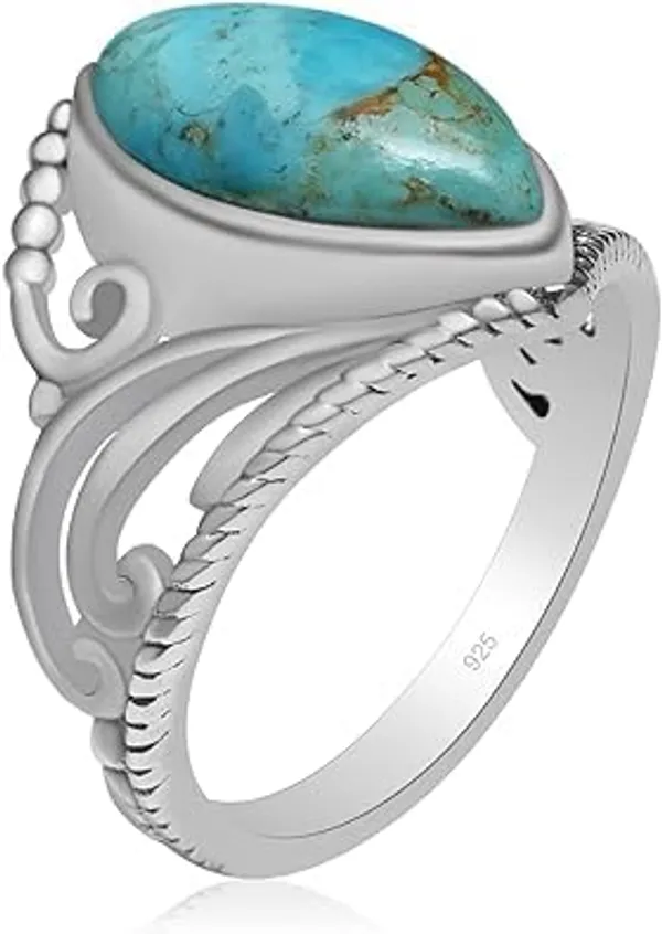 JEWEL_UP_BY_SARITA_Natural_Turquoise_Marquise_Ring_925_Sterling_Silver_Handmade_Artisan_Boho_Ring_for_Women_Vintage_Statement_Gemstone_Jewelry_for_Her
