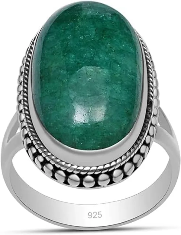Silver_Premium__Gemstone_Ring_For_Women