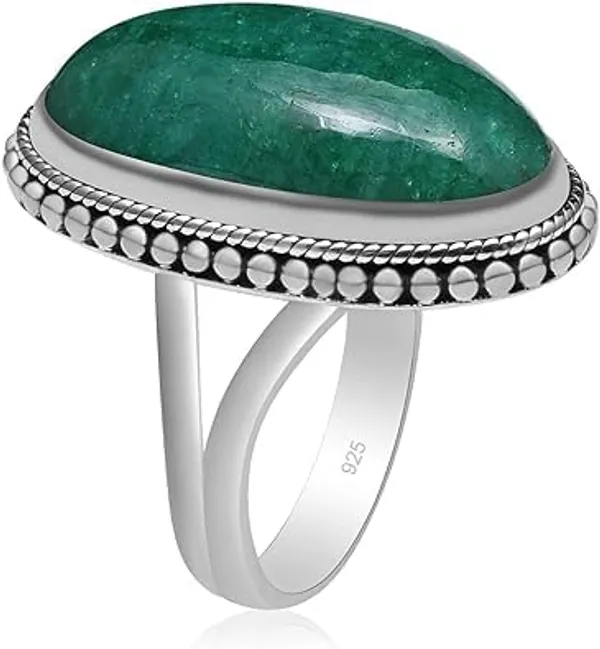 Silver_Premium__Gemstone_Ring_For_Women