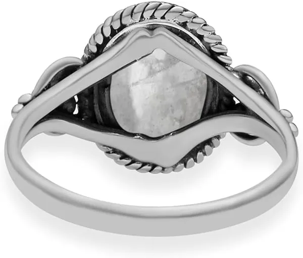 JEWEL_UP_BY_SARITA__925_Sterling_Silver_Natural_Rainbow_Moonstone_Ring_8x10_mm_Oval_Cabochon_Gemstone_Handmade_Rope_Bezel_Designer_Ring