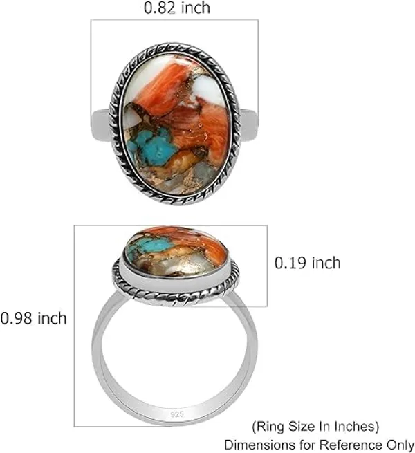 JEWEL_UP_BY_SARITA_Oyster_Turquoise_Oval_Ring_for_Women_Natural_Oyster_Turquoise_Gemstone_Solid_925_Sterling_Silver_Handmade_Statement_Ring