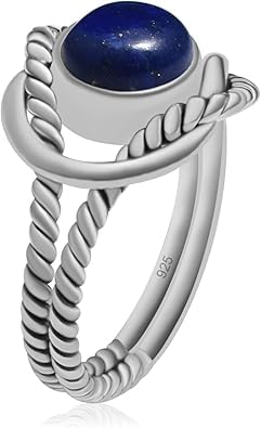 Lapis_Lazuli_Ring_925_Sterling_Silver_Twisted_Rope_Split_Shank_Ring_for_Women__Handmade_Blue_Gemstone_Statement_Jewelry