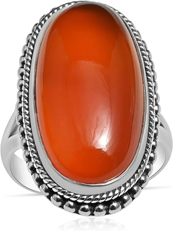 Silver_Premium__Gemstone_Ring_For_Women