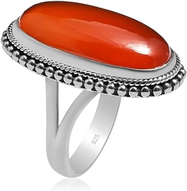 Silver_Premium__Gemstone_Ring_For_Women