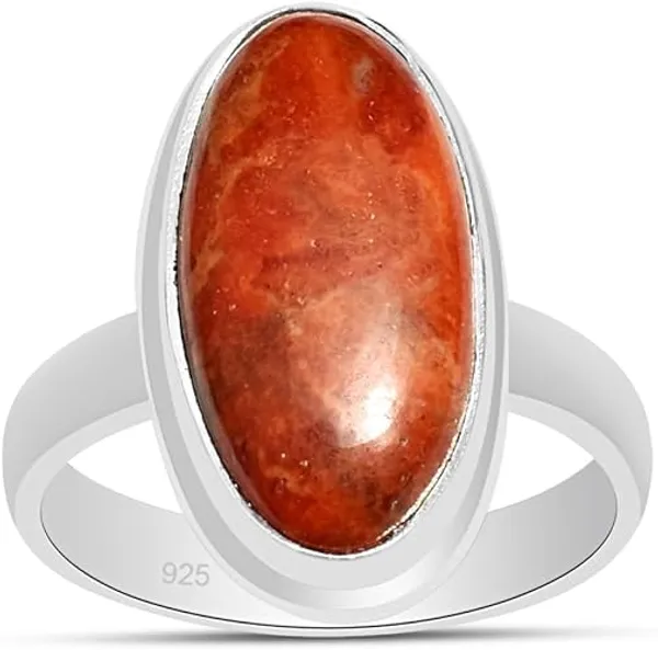 Natural_Orange_Turquoise_Oval_Ring_for_Women,_Solid_925_Sterling_Silver_Handmade_Gemstone_Ring,_Statement_Jewelry,_Boho_Vintage_Style