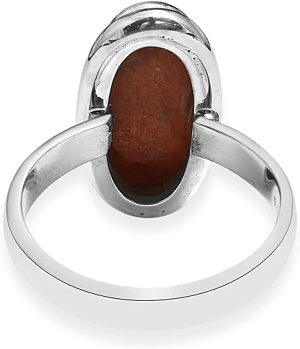 Natural_Orange_Turquoise_Oval_Ring_for_Women,_Solid_925_Sterling_Silver_Handmade_Gemstone_Ring,_Statement_Jewelry,_Boho_Vintage_Style