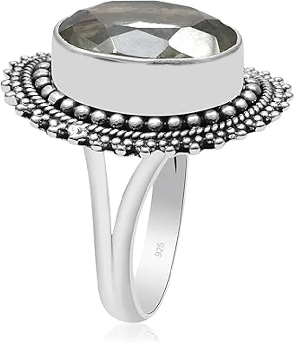 Silver_Premium__Gemstone_Ring_For_Women