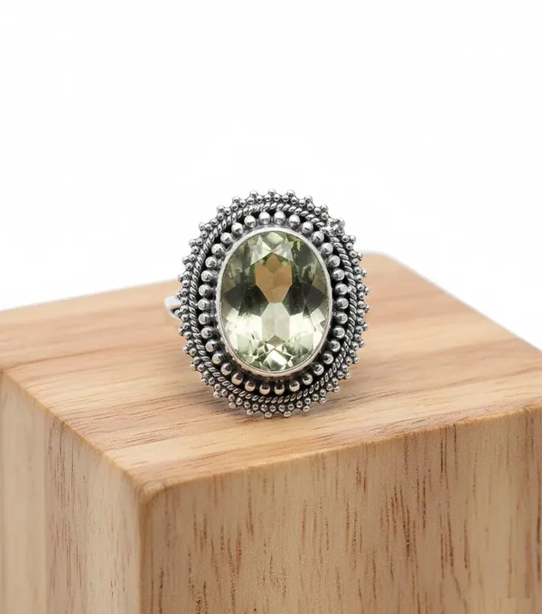 Silver_Premium__Gemstone_Ring_For_Women