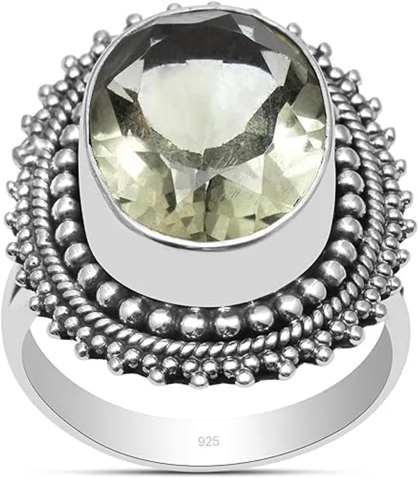 Silver_Premium__Gemstone_Ring_For_Women