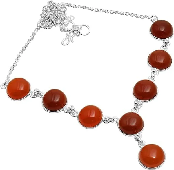 Natural_Carnelian_Gemstone_925_Sterling_Silver_Handmade_Necklace_For_Women