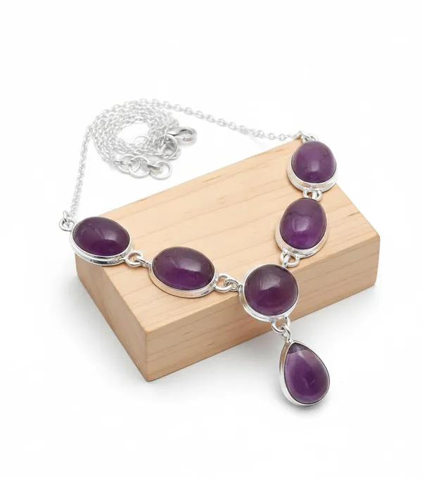 Natural_Amethyst_Gemstone_925_Sterling_Silver_Statement_Necklace_For_Women