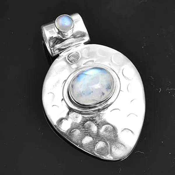Moonstone_Handmade_Gemstone_Silver_Premium_Necklace_For_Women