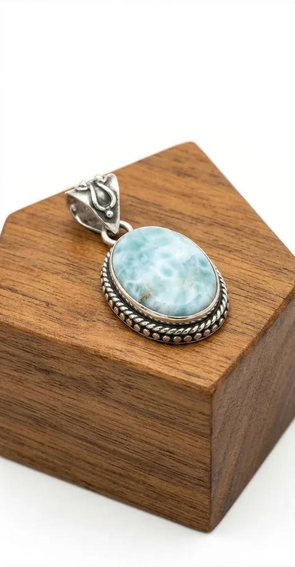 JUS_Natural_Larimar_Pendant_in_925_Sterling_Silver_Oval_Blue_Larimar_Gemstone_Pendant_for_Women_Handmade_Statement_Jewelry