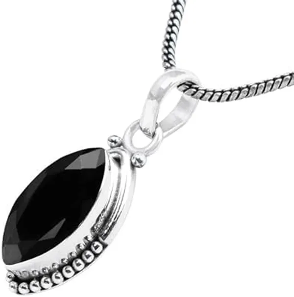 Black_Tourmaline_Silver_Premium_Charm_For_Women