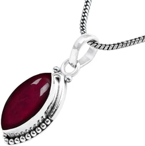 Natural_Garnet_Gemstone_Silver_Premium_Charm_For_Women